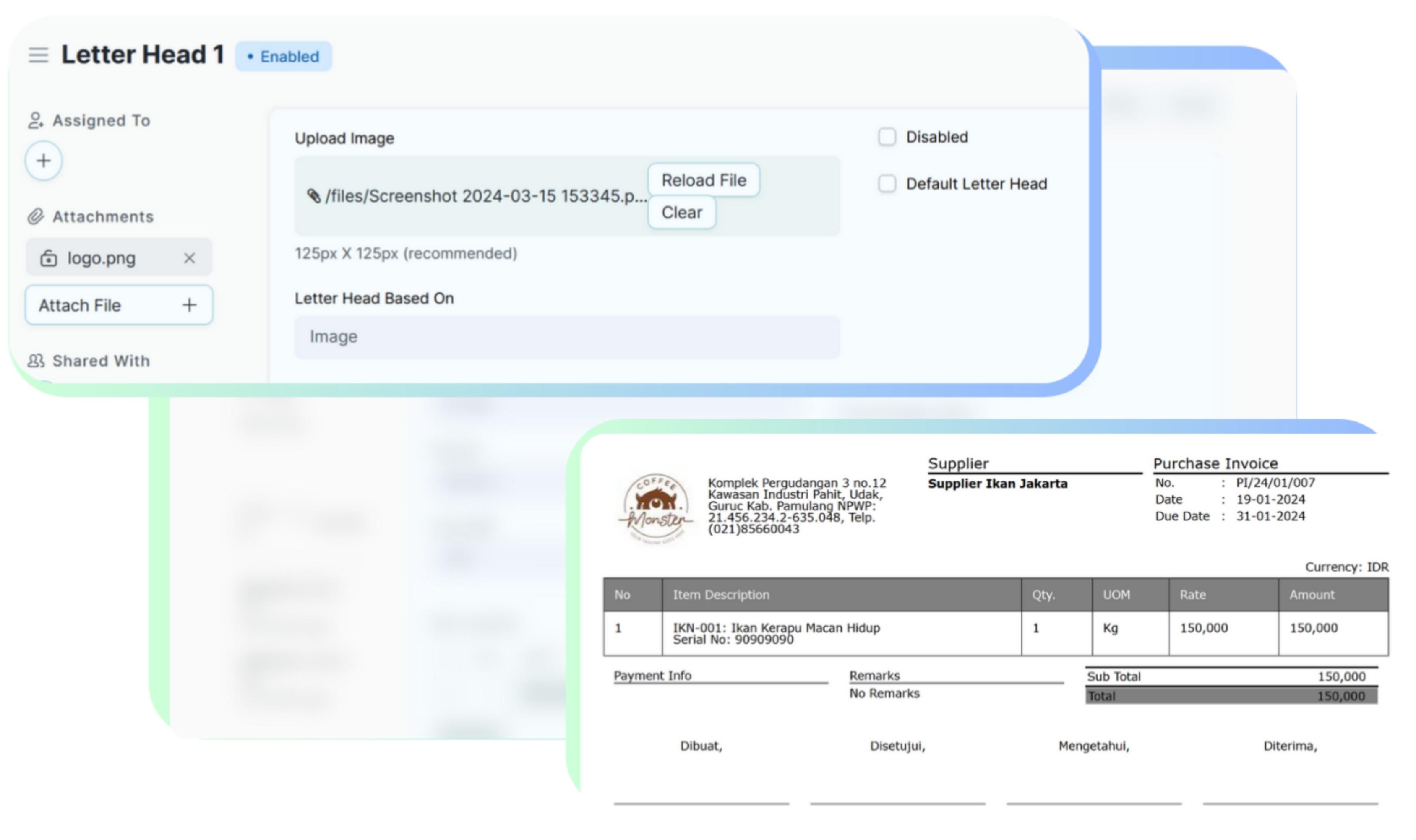 Atur Invoice